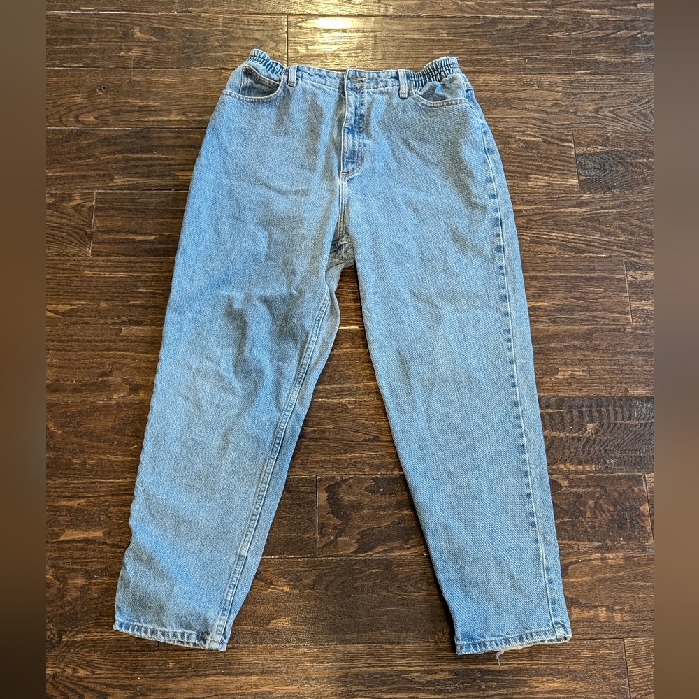 L.L. Bean Women's Straight Leg Jeans - Light Blue